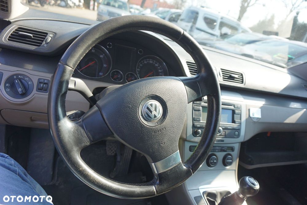 KIEROWNICA SKÓRZANA SKÓRA PASSAT B6  VOLKSWAGEN 2005-2010 - 3