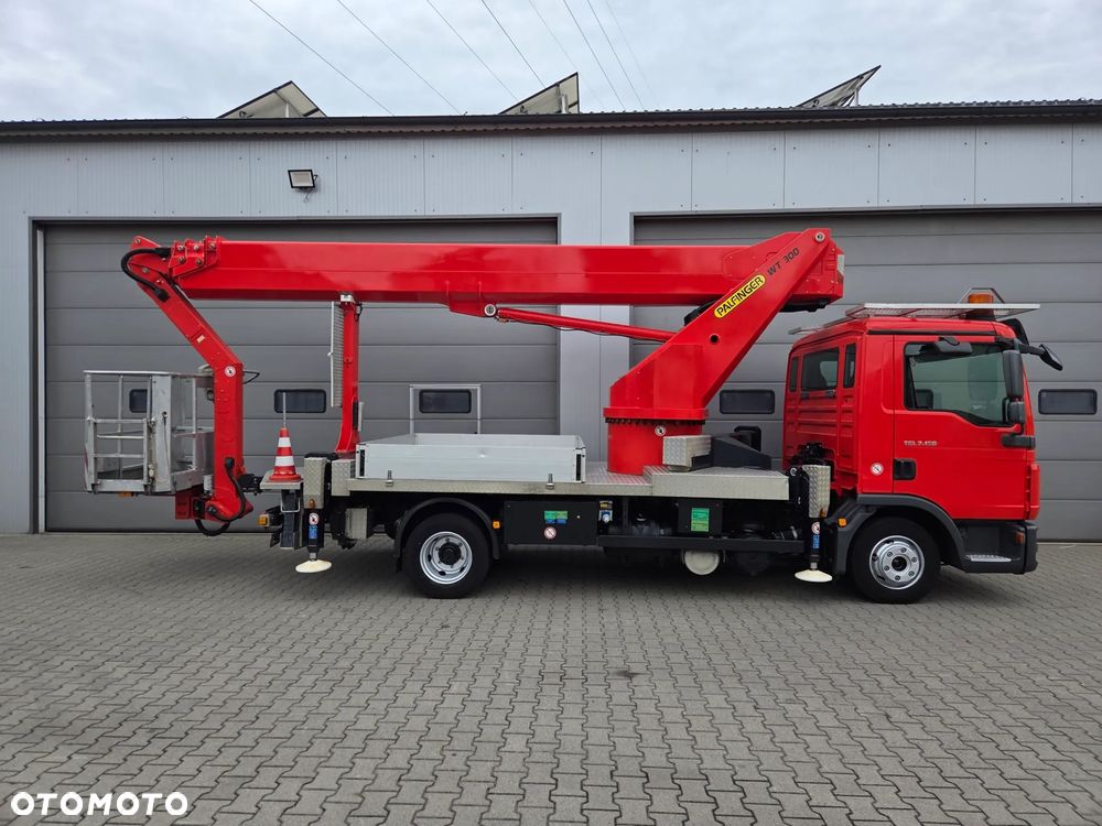 MAN TGL 7.150 Wumag Palfinger WT 300 Podnośnik koszowy ZWYŻKA 30 m Ruthmann - 8