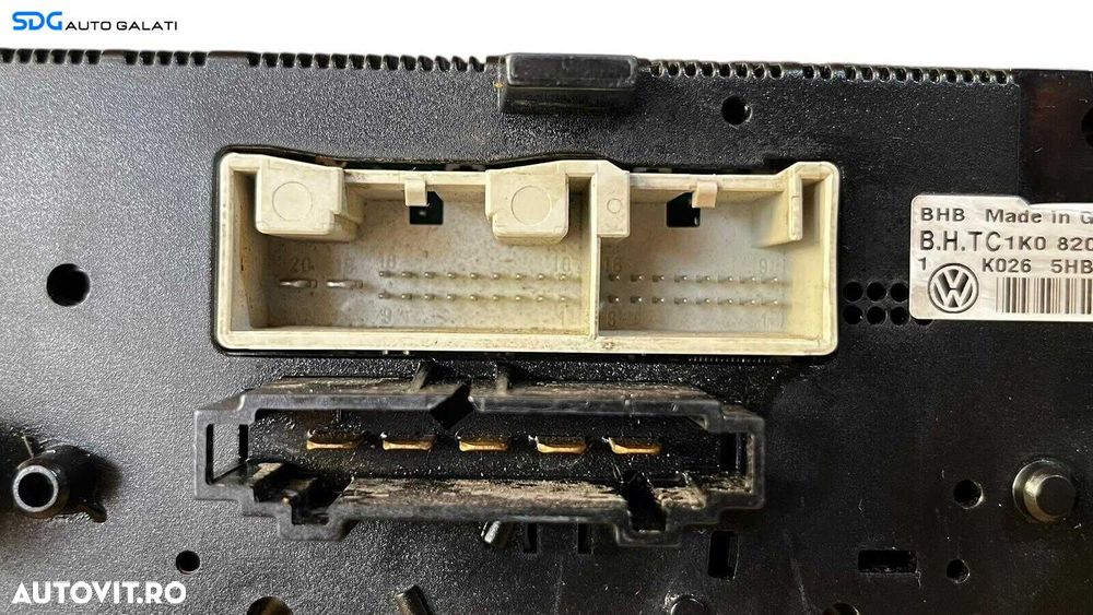 Panou Modul Unitate Comanda AC Aer Conditionat Clima Climatic Volkswagen Touran 2003 - 2010 Cod 1K0820047GK 5HB009352 [LC0586] - 7