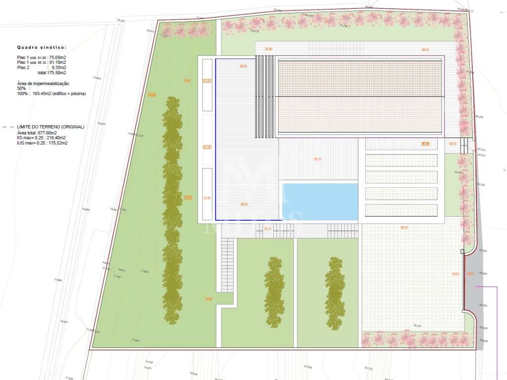 Terreno com projeto de arquitetura aprovado situado em Orbacém - Ca... - Grande imagem: 5/11