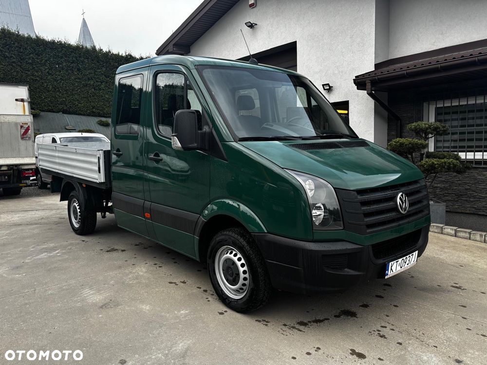 Volkswagen Crafter Doka 6 osób ze Skrzynką, Brygadówka Dubel kabina