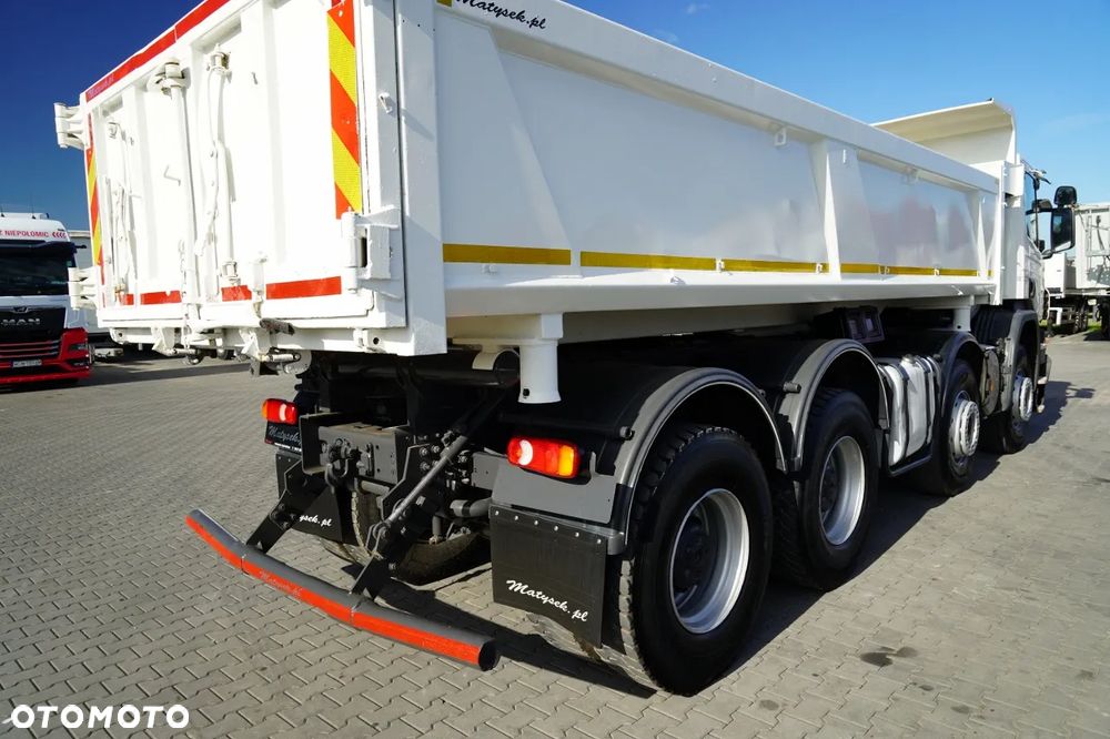 Scania 380 / 8x4 / WYWROTKA / HYDROBURTA / BORDMATIC / SPROWADZONA / ŁADOWNOŚĆ : 18500 kg - 20