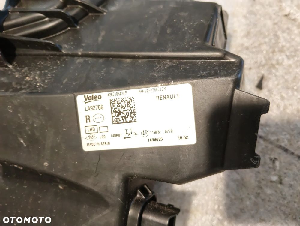 Renault Rafale DRL LED PRZÓD STRONA PRAWA  260105434R - 5