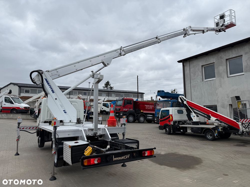 Nissan Podnośnik Koszowy Multitel MJ 201 21 Metrów 13 w Bok Tylko 960 MTH ! Kosz 225  KG! Zwyżka! Ogon  ! UDT! jak Wumag Ruthmann GSR - 23