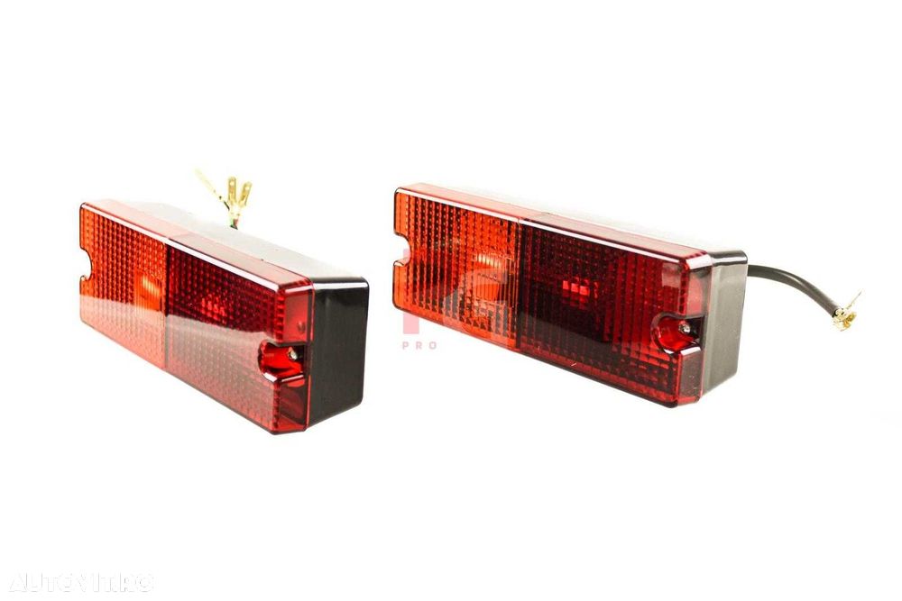 Lampi Spate, Remorca, Camion, Trailer, 12-24V Set 2 Buc. - 3