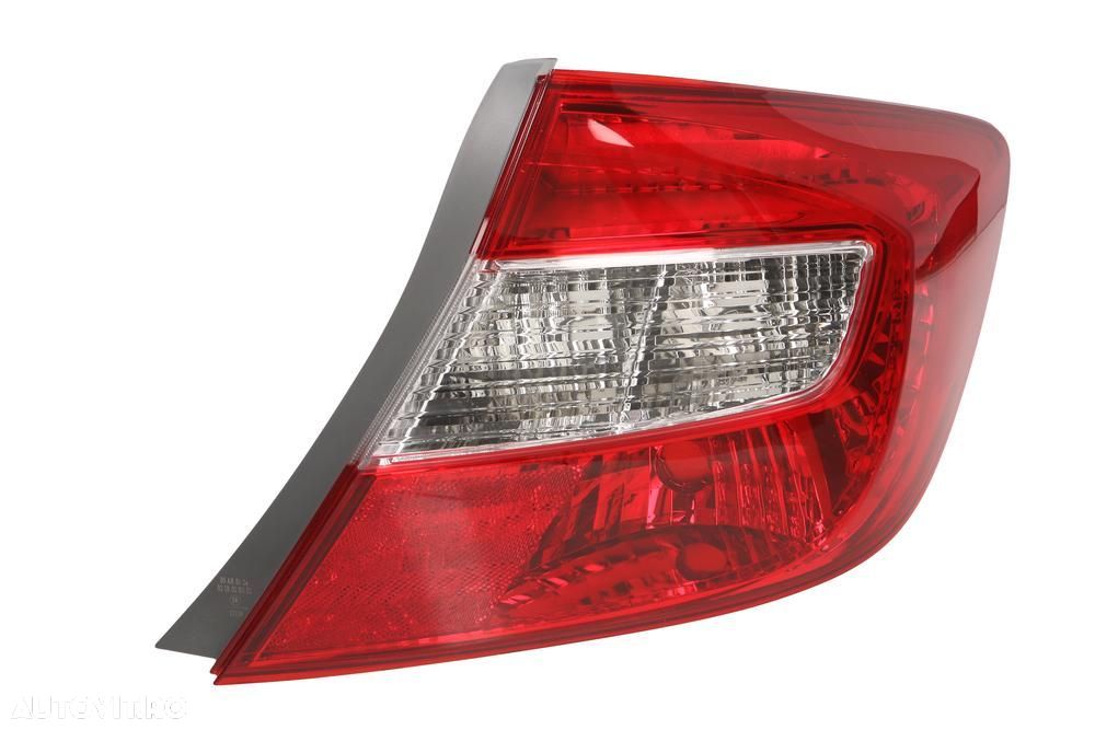 Stop spate lampa Honda Civic (Fb) Eu/Us Sedan/Coupe, 09.11-, spate, omologare ECE, fara suport bec, 33500TR0E01; 33500-TR0-E01, Dreapta - 1