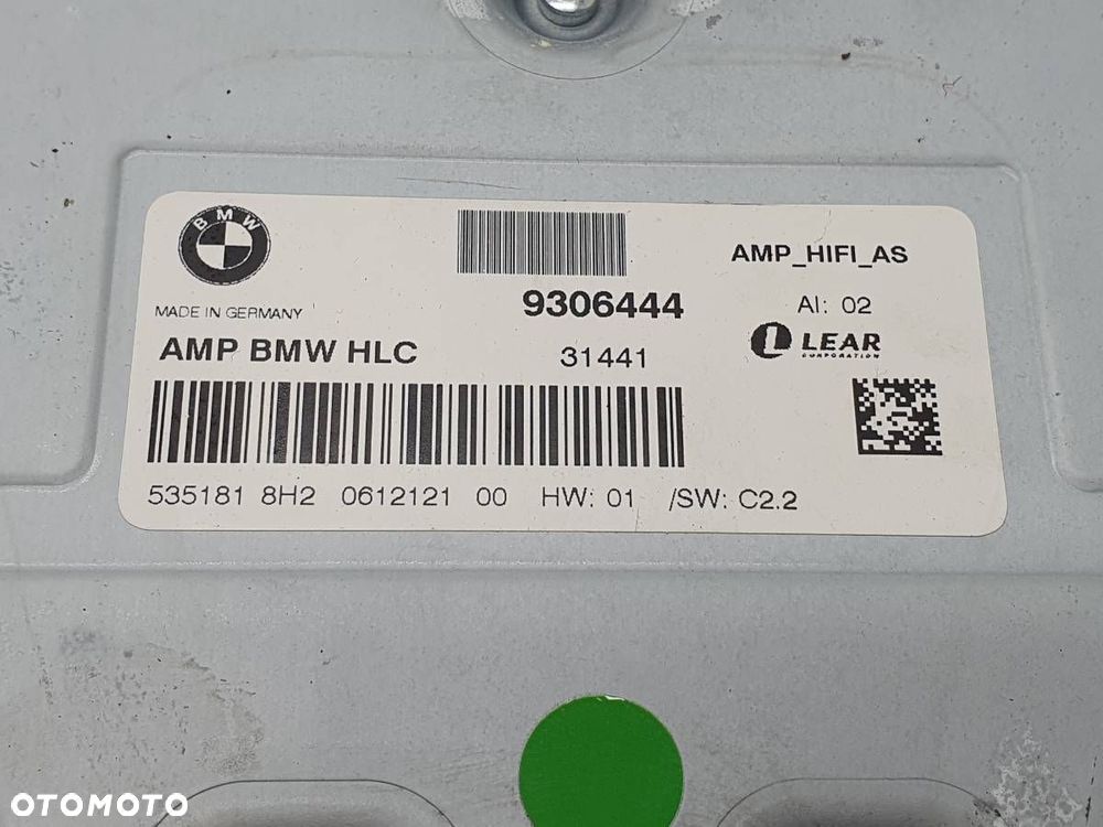 WZMACNIACZ RADIA NAGŁOŚNIENIA HIFI BMW 3 F34 GT 9306444 - 4