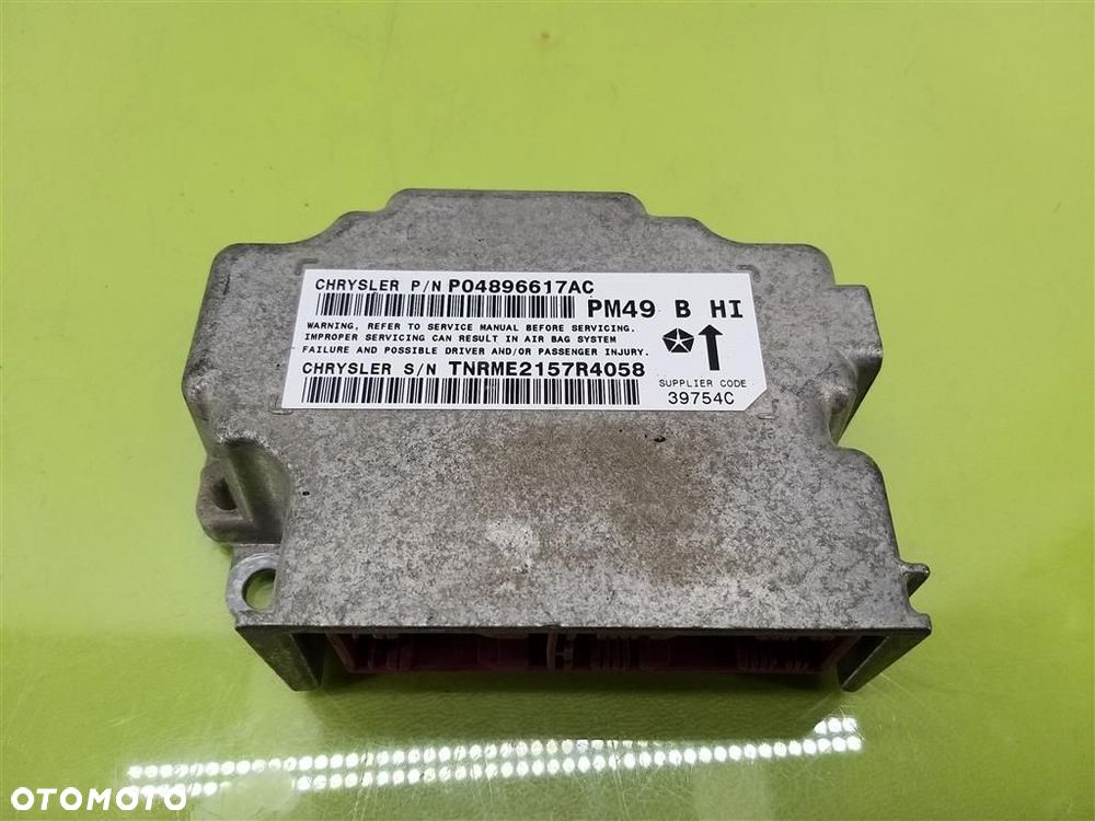 Sterownik Sensor Airbag PODUSZKI  Dodge Caliber 2006-2011R TNRME2157R4058 - 1