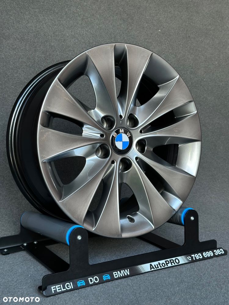 ORYGINALNE FELGI 17 BMW E60 5x120 7.5j ET20 STYLING 116 E46 E90 Z3 Z4 F30 F32 F34 F36 F10 F06 F12 grafit Shadow chrome - 4