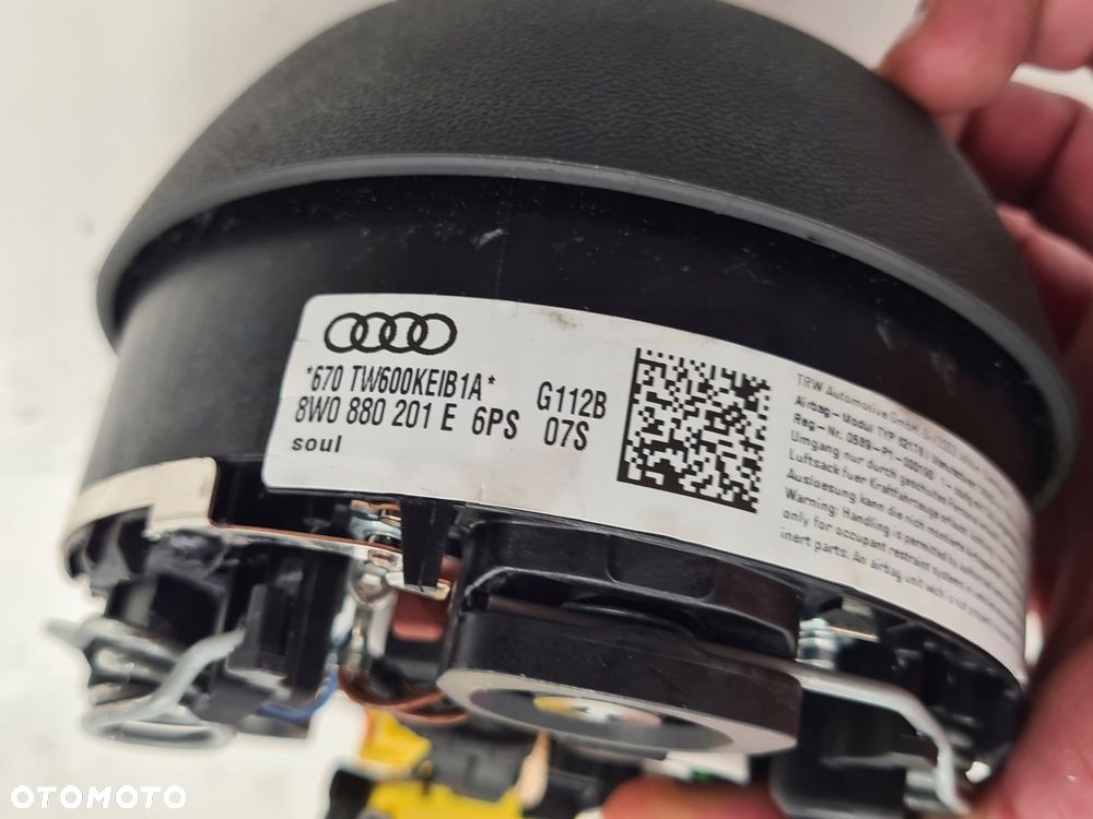 AUDI A4 B9 A5 PODUSZKA AIRBAG KIEROWCY 8W0880201E - 3