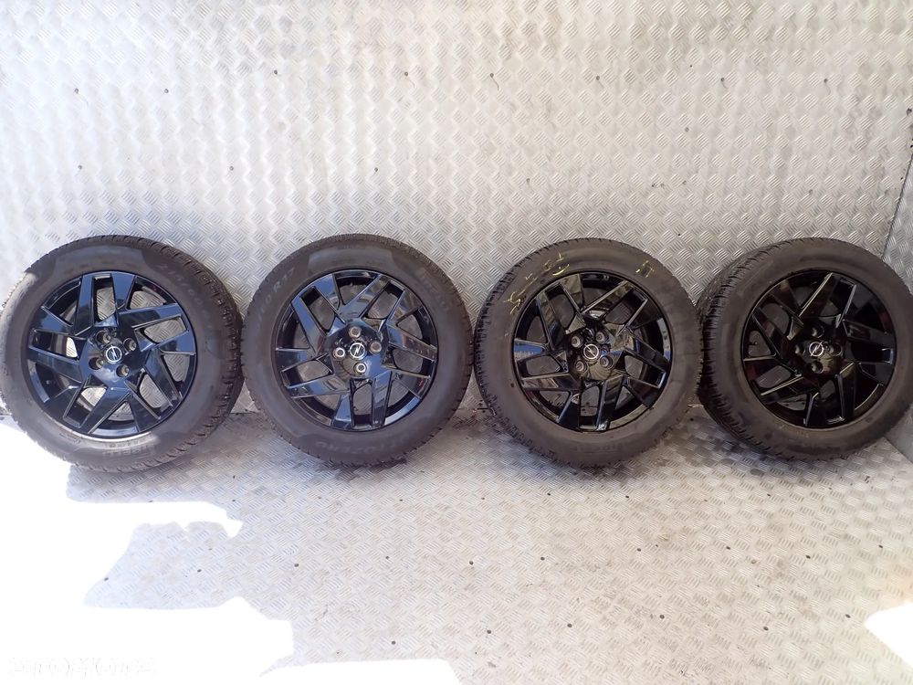 KOŁA FELGI ALUMINIOWE OPEL 6,5JX17 ET 32  4X1085 OP00127 K1 Z OPONAMI ZIMA PIRELLI 215/60/17 - 1