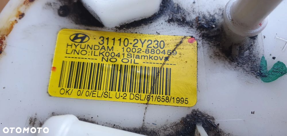Pompka paliwa pływak pompa Hyundai IX35 1.7 CRDI 31110-2Y230 - 6