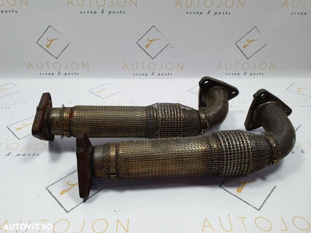 Conducta galerie evacuare AUDI Q7 4LB 2006 - 2016 TDI quattro BUG st- 059789  ; dr-  059790N - 3