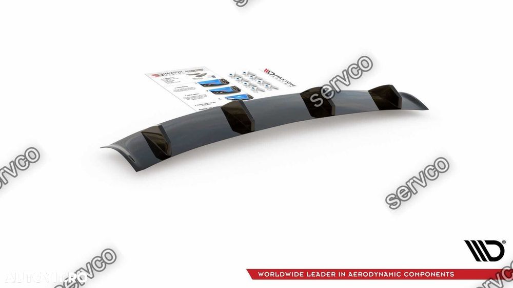Difuzor bara spate Porsche Panamera Turbo 97013-16 v2 - Maxton Design - 6
