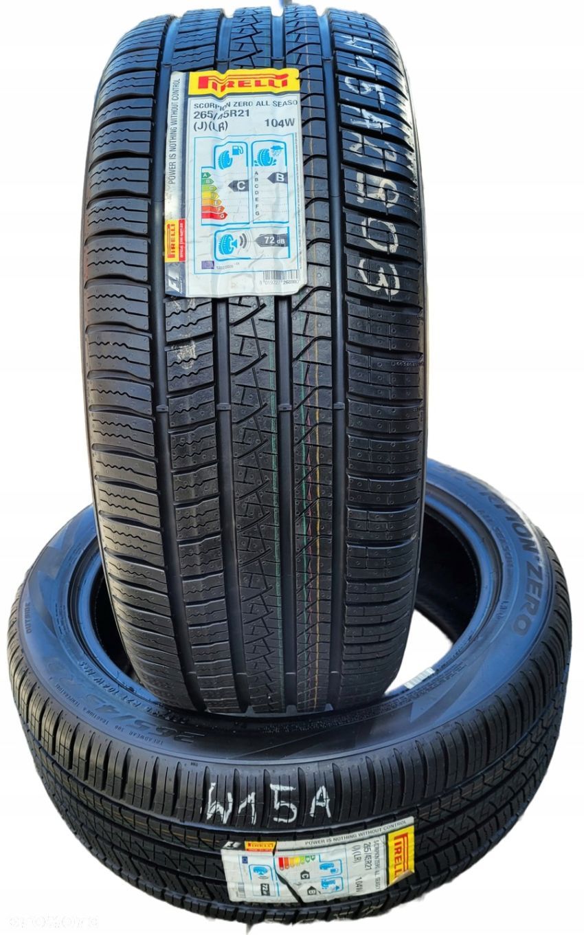 2 x Pirelli Scorpion All Season 265/45R21 104W W15A - 1