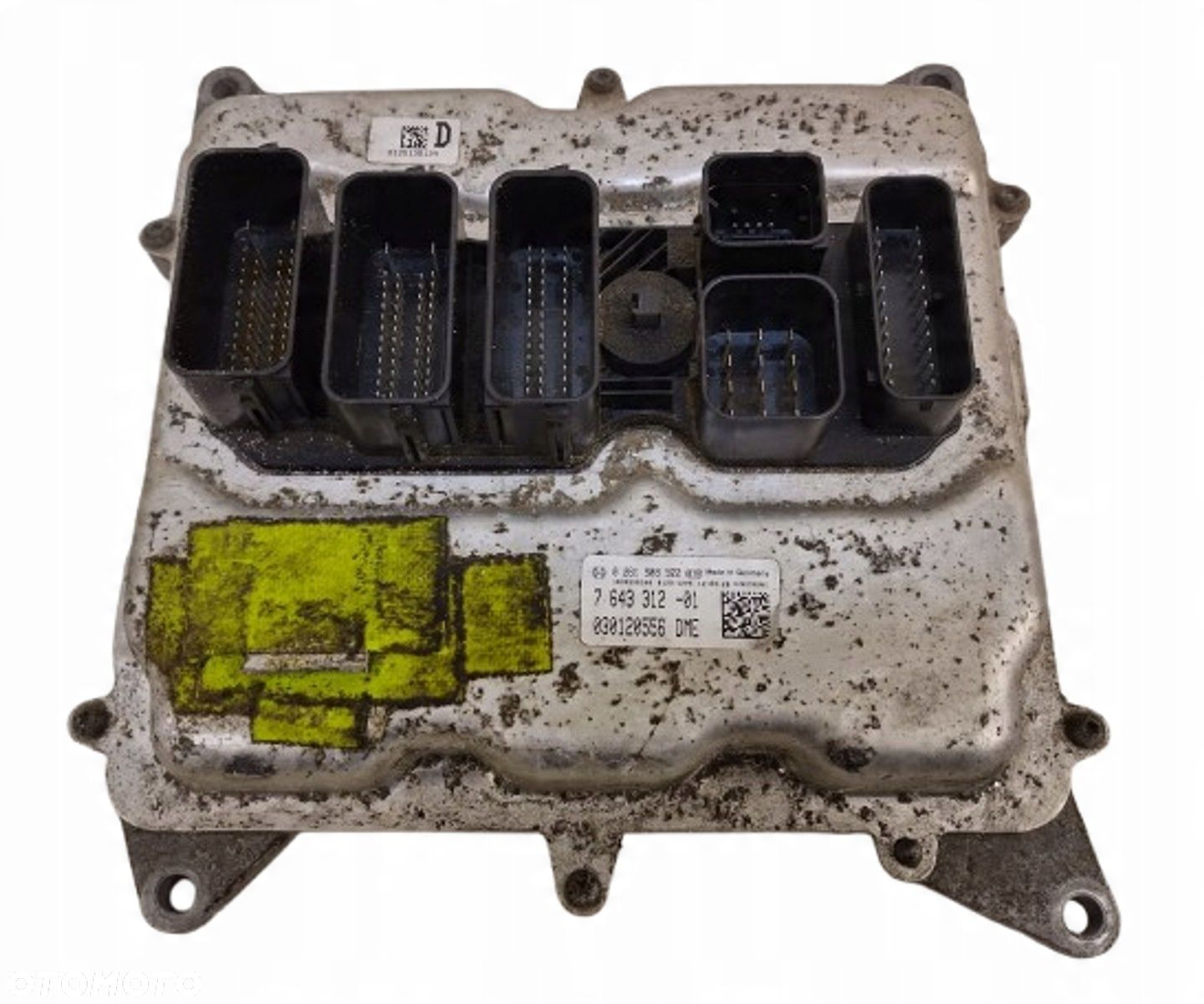BMW 3 F30 F35 F31 2.0 BENZYNA N20B20A KOMPUTER STEROWNIK SILIKA 7643312 - 1