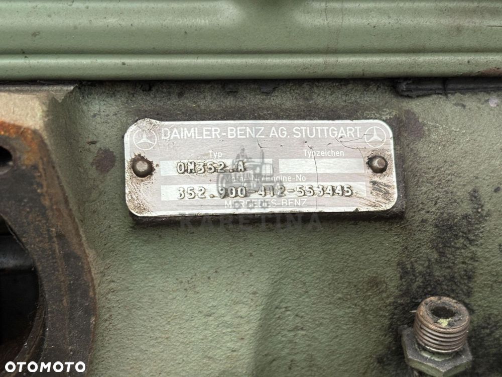 Daimler Benz Mercedes OM352 352.900 Silnik Części Blok - 2