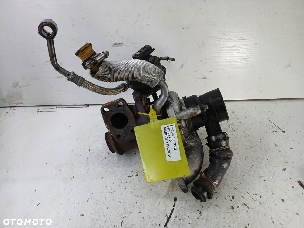 TURBINA TURBOSPRĘŻARKA FORD FOCUS III MK3 1.6 TDCI T1DB 9686120680 - 3