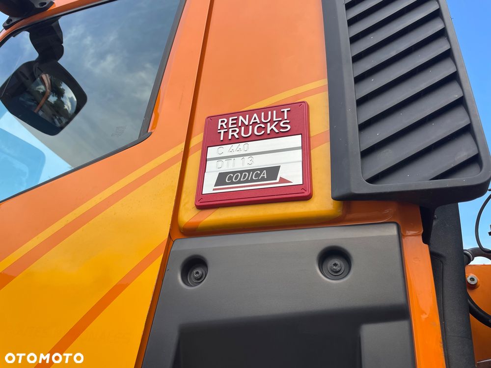Renault C 440 Kerax Premium Hakowiec PALFINGER T15  Czołownica pojazd specjalny zimowego utrzymania dróg - 26