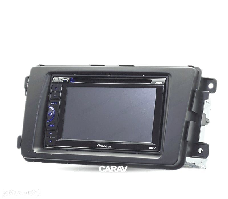 MOLDURA ADAPTADOR PRETA PARA RADIO 2-DIN PARA MAZDA CX-9 07-16 - 3