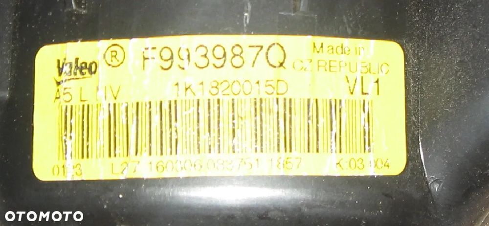 wentylator dmuchawa TOURAN 1K1820015D nawiew klima - 4