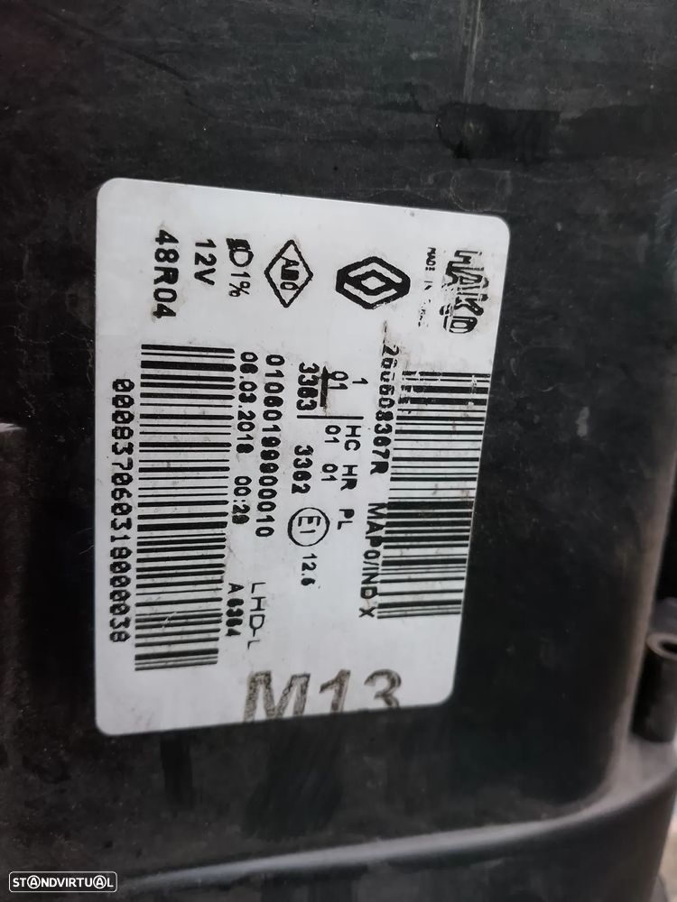 FAROL ESQUERDO RENAULT CLIO IV / 260608367R - 2