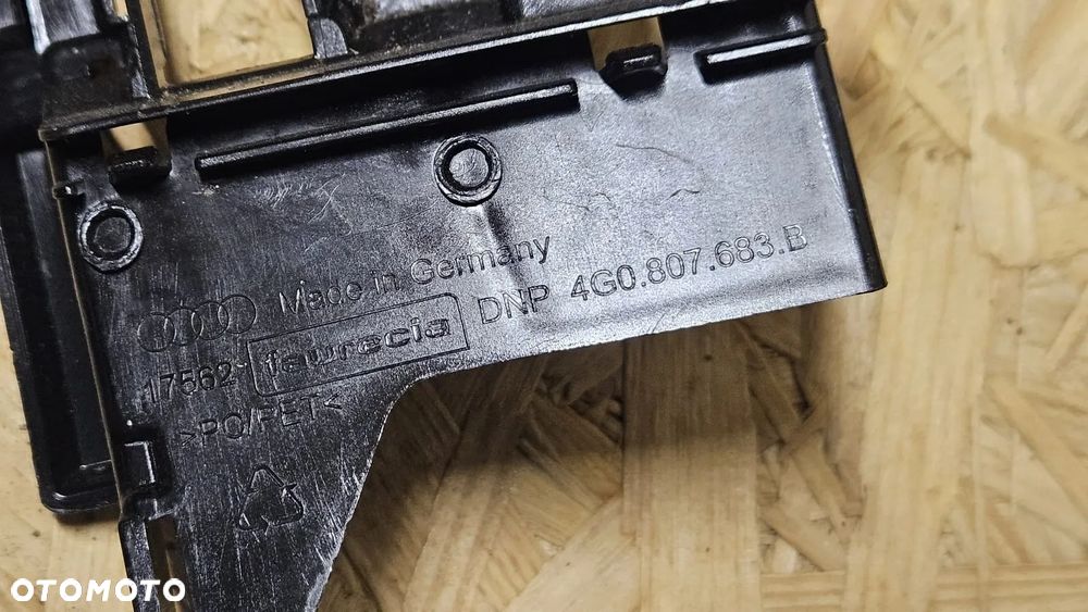 AUDI A6 C7 LIFT 2014- ATRAPA KRATKA LISTWA ZDERZAKA PRZÓD 4G0807683B - 5