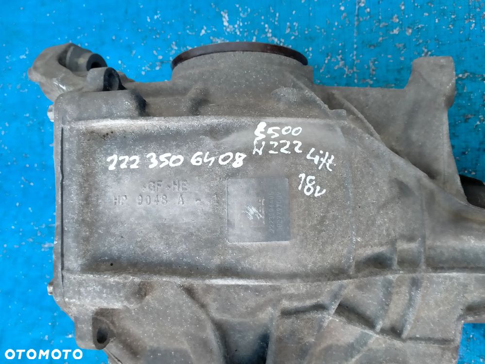 Mercedes S Klasa W222 S500 Lift Dyferencjał Dyfer Most A2223506408 2223506408 - 2