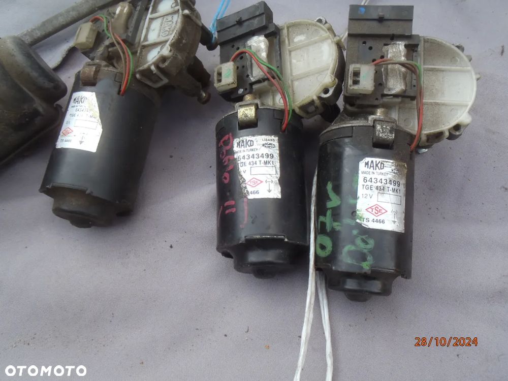 mechanizm ramiona cięgna cięgno trzpień frez wycieraczek silniczek fiat stilo doblo I lift multipla przekażnik  ORYGINAL JAK NOWY - 13