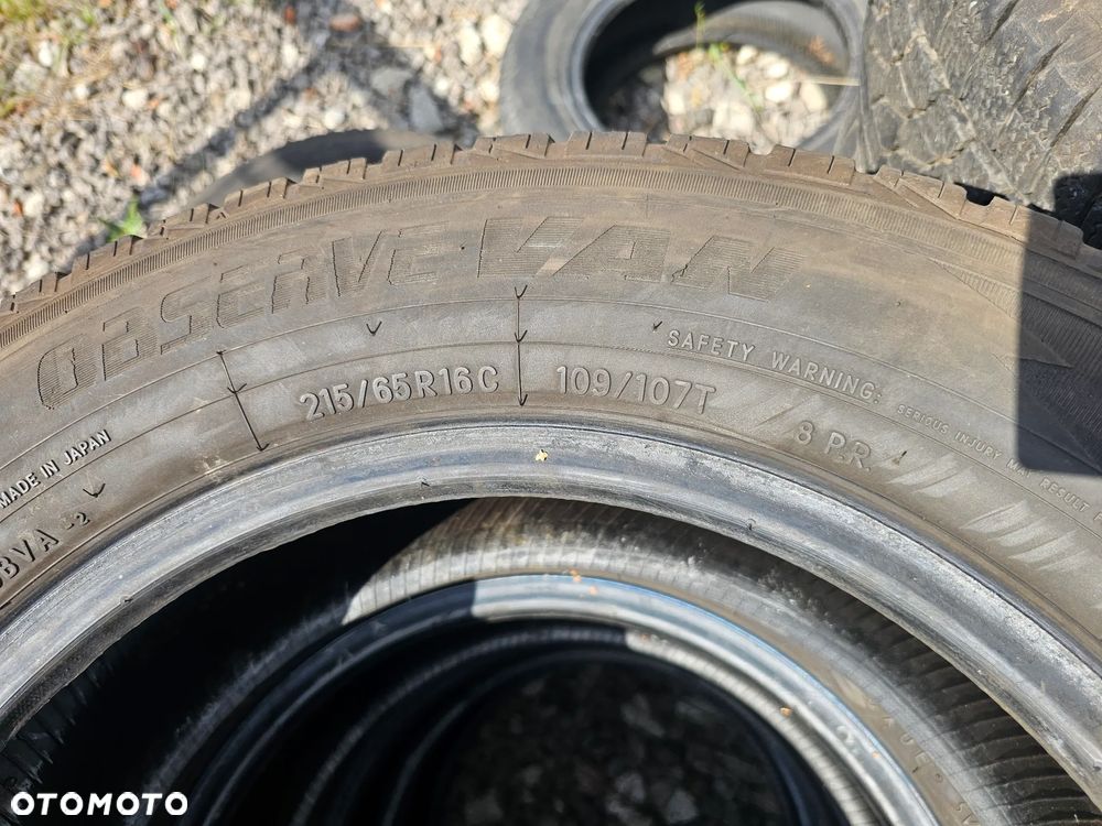 OPONY ZIMOWE TOYO 215/65R16C 109/107T OBSERVE VAN (4szt.) (4x5,5) (DOT: 1x2622 3x2722) Z458 - 4