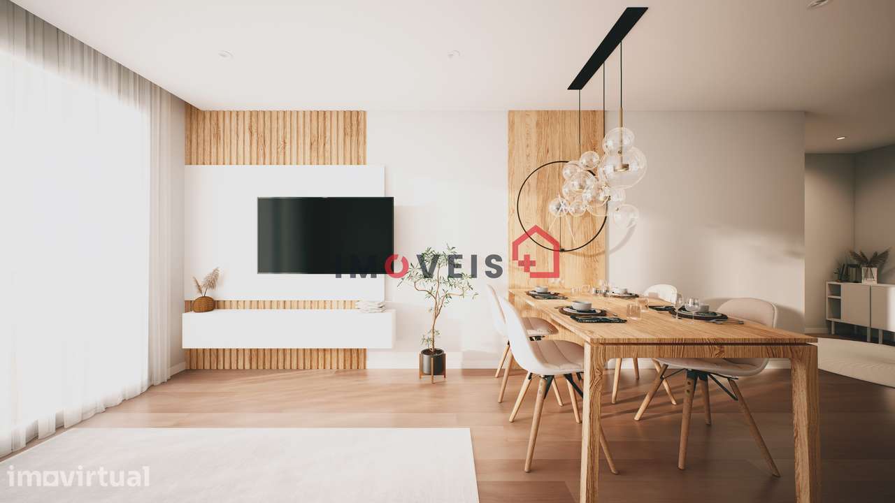 Apartamento T1 Novo com Varanda Generosa e Design Contemporâneo - Grande imagem: 5/10