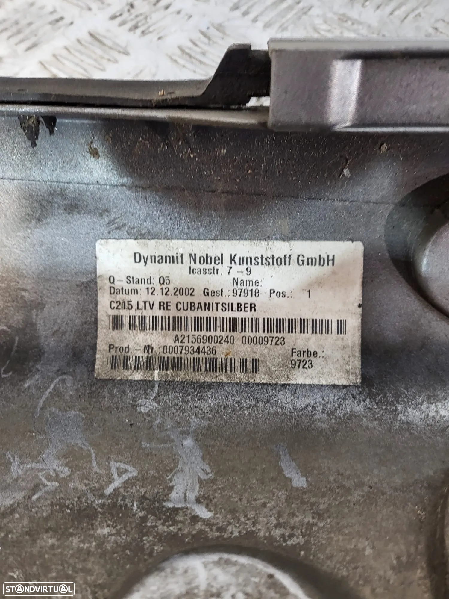 Embaladeiras Saias Laterais Mercedes Benz CL Class W215 2156900140 2156900240 - 9