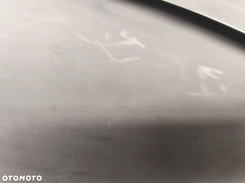 Wydech, tłumik, osłona wydechu, tłumika Suzuki SV 650 SV650 - 2