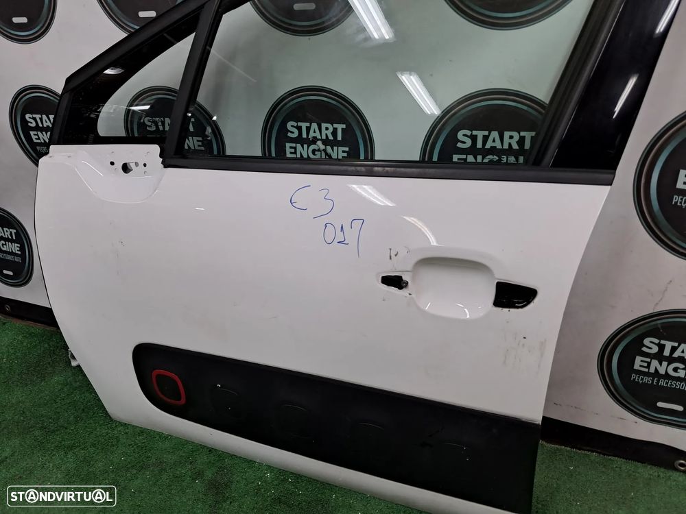 Porta Frente e Tras esquerda Citroen C3 III 2017-2023