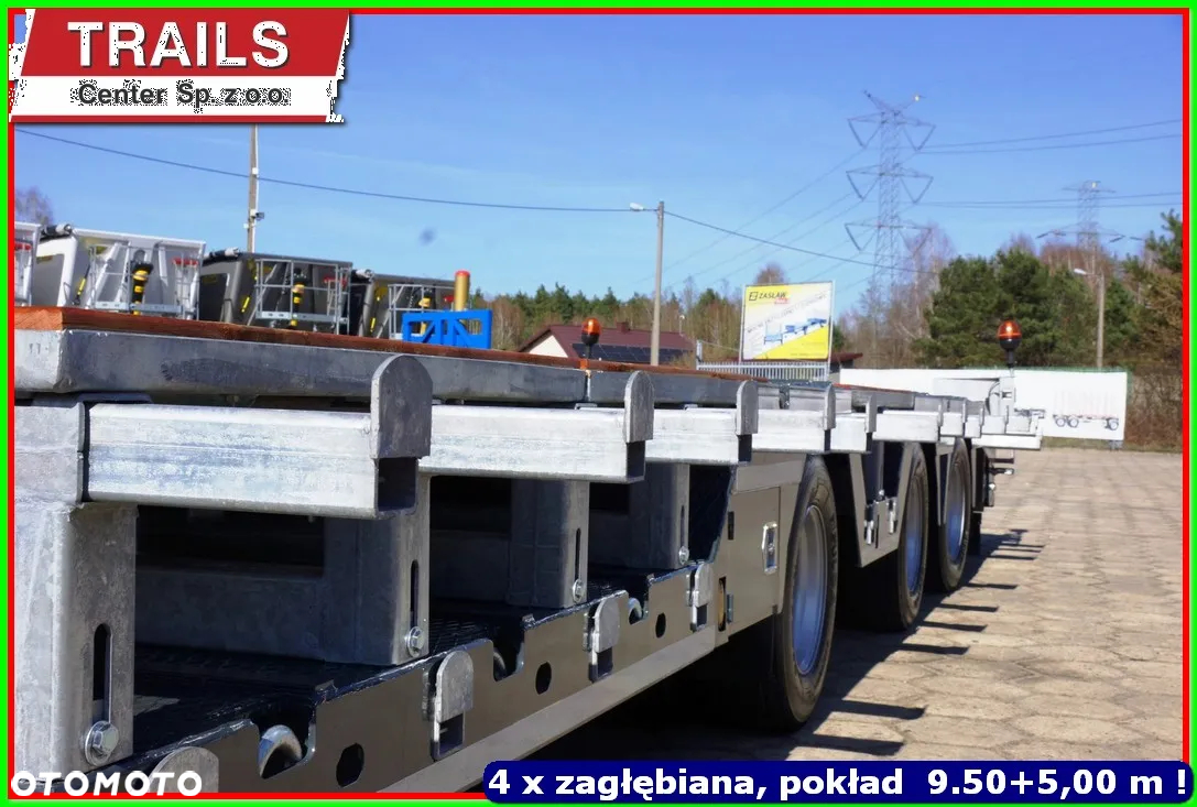 Inny Niskopodwoziowa ład. 43 T, rozciągana do 18,60 m, 4 x załębiana !!! - 33