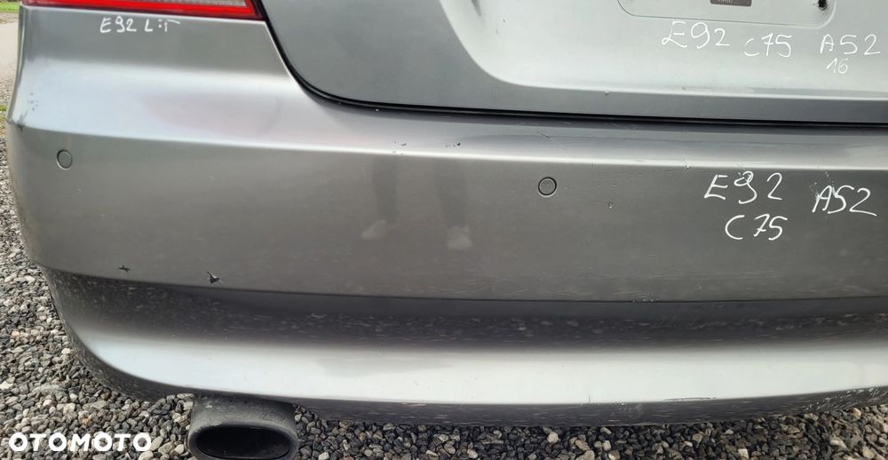 ZDERZAK TYŁ TYLNY BMW 3 E92 E93 A52 SPACEGRAU C75 - 3