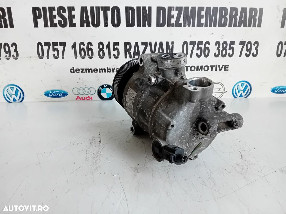 Compresor Clima AC Vw Passat B8 Arteon Seat Ateca Skoda Octavia 4 2.0 Tdi Euro 6 Cod 5Q0816803F - 4