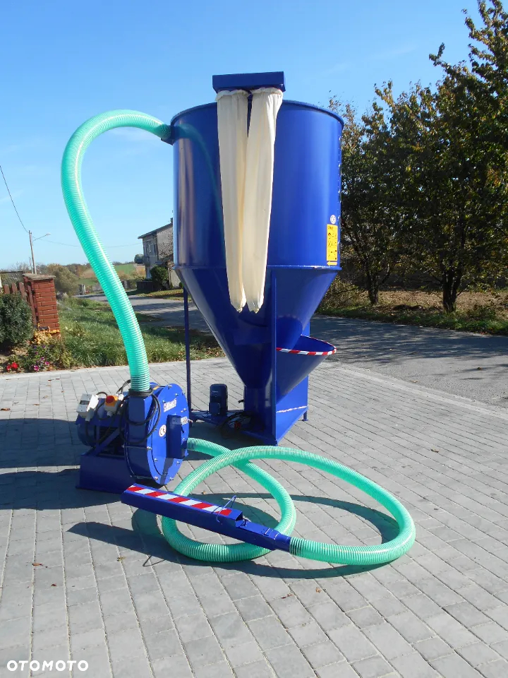 Mieszalnik pasz sypkich 0,5t-2t + Śrutownik 7,5/11/15kw OSUCH waga - 9