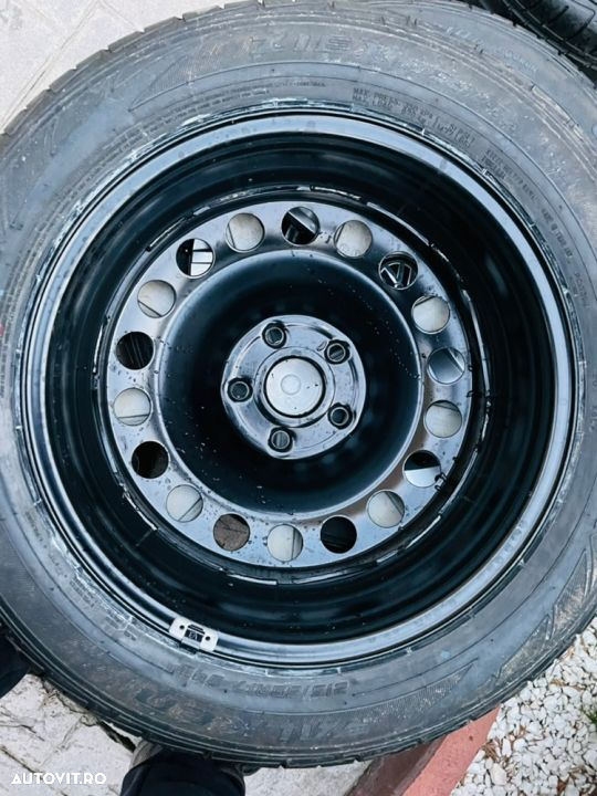 Jante Volkswagen Passat cu anvelope vara , noi, 17 inch, originale - 6