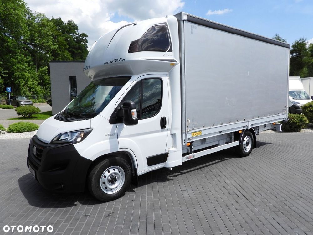 Fiat DUCATO PLANDEKA 10 PALET TEMPOMAT NAWIGACJA PNEUMATYKA KLIMATYZACJA  180KM - 19