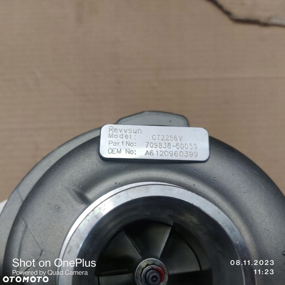 TURBOSPRĘŻARKA TURBINA SPRINTER 2.7 CDI NOWA nr OE A6120960399 - 2