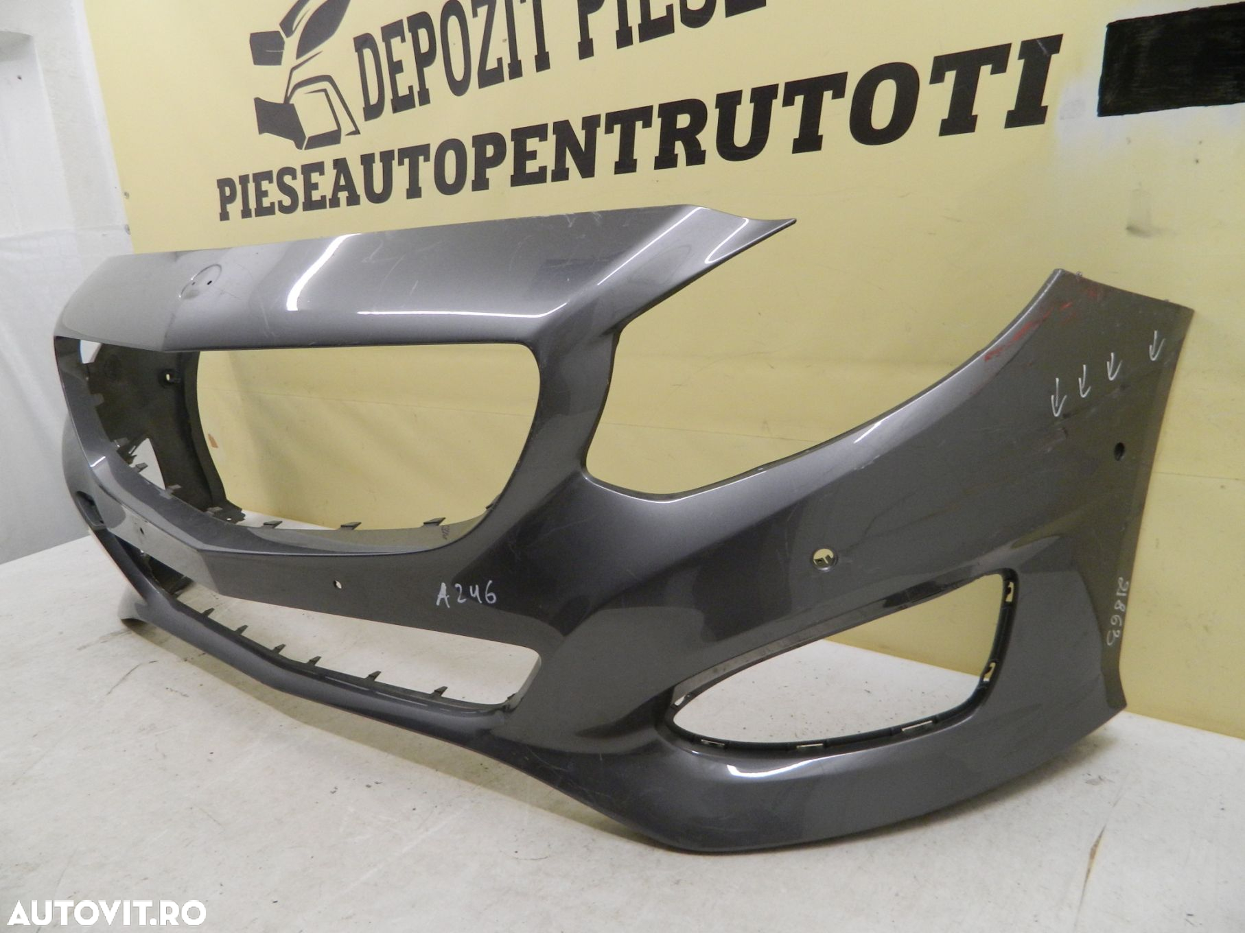 Bara fata Mercedes B-Class W246 facelift, 2015, 2016, 2017, 2018, cod origine A2468854325. - 4