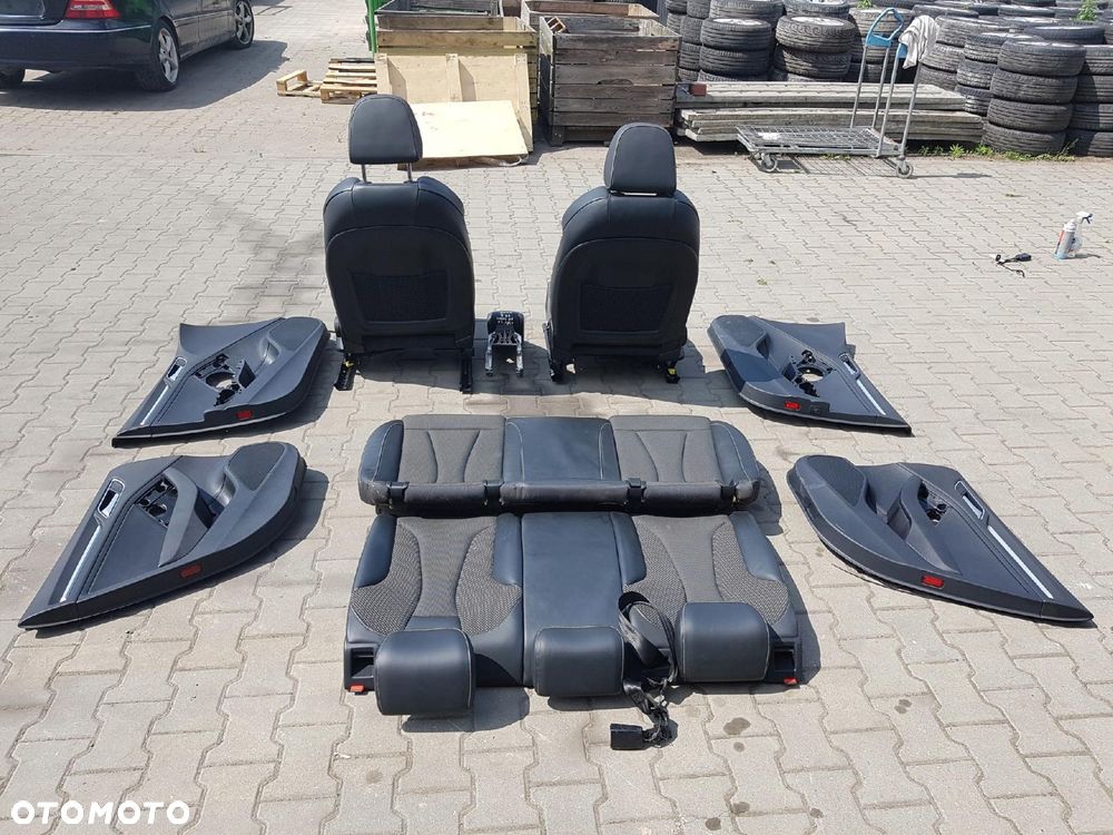 AUDI A3 8V 13-16r S-LINE HB FOTELE PÓŁSKÓRY KANAPA 5D SPORTBACKA - 7