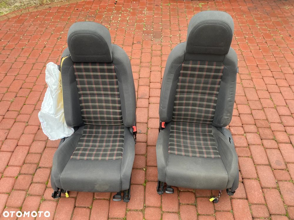 FOTEL FOTELE SIEDZENIA SIEDZISKO VW GOLF V 5 MK5 GTI KOMPLET EUROPA - 2