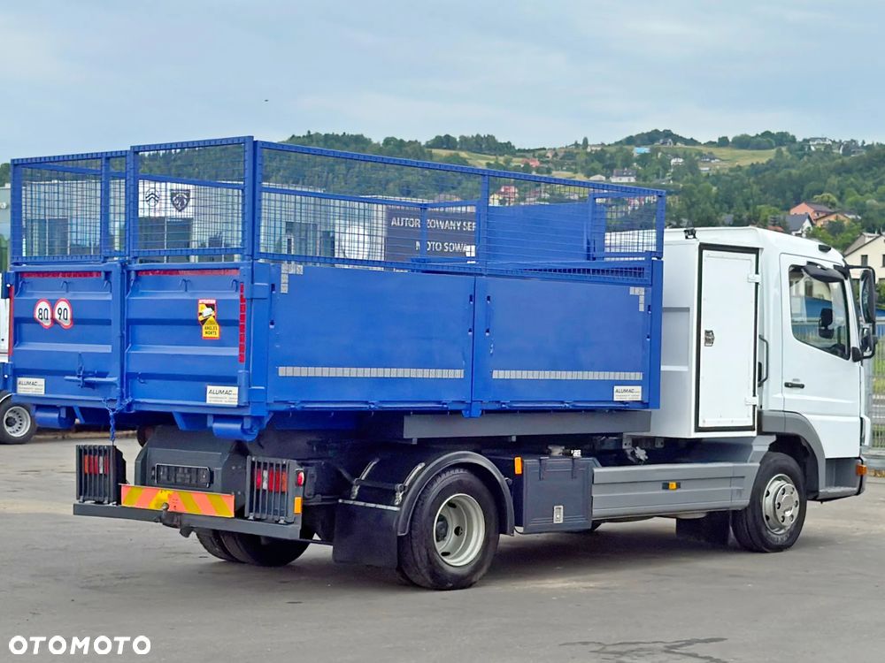 Mercedes-Benz 815 * HAKOWIEC + KONTENER 3,68 m * STAN BDB - 7