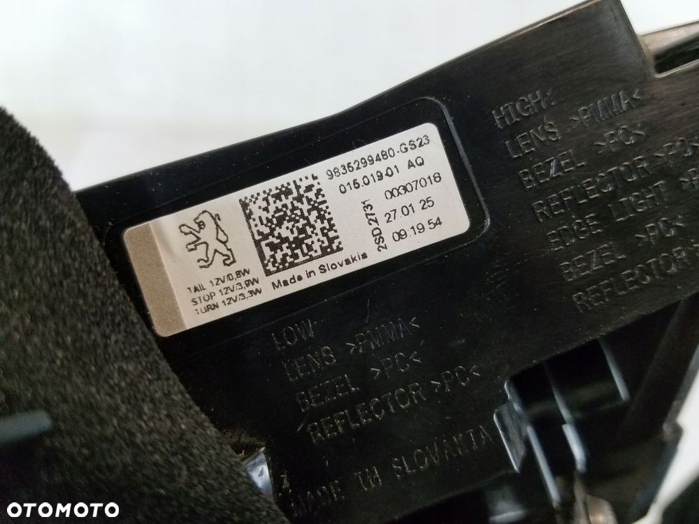 lampa tył peugeot 308 iii t10 kombi - 7