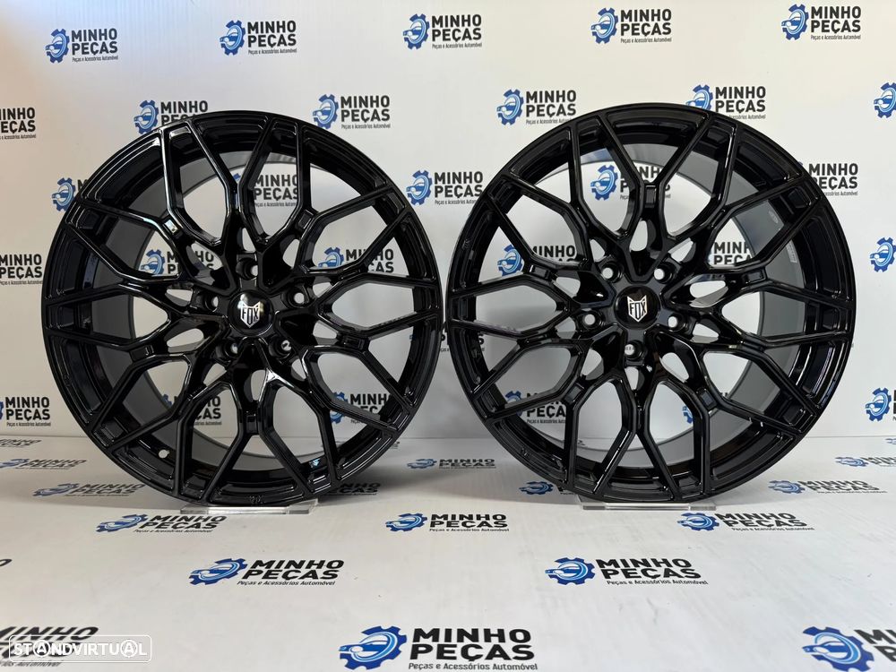 Jantes Fox FX9 em 19 (5x120) Preto Brilho - 1