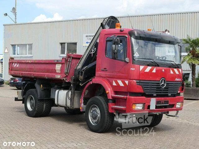 Mercedes-Benz 1828 ATEGO 4X4 KIPPER HDS HIAB - 2