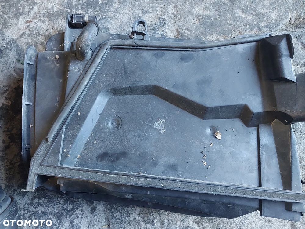 BMW E39 530 3.0D 192KM Osłona pokrywa górna pokrywy silnika obudowa filtra powietrza rura przewód powietrza dolot - 4
