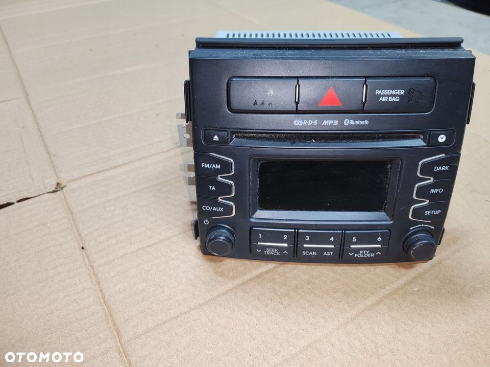 Oryginalne radio CD mp3 96180-2k310 Kia SOUL lift 11-13 - 1